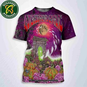 Widespread Panic Savannah Georgia 2025 Event Poster By Nathaniel Deas At Enmarket Arena On Oct 31-Nov 1 All Over Print Shirt