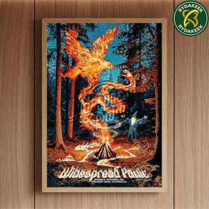 Widespread Panic Savannah Georgia 2025 Event Poster By hometeamjt At Enmarket Arena On Oct 31-Nov 1 Home Decor Canvas