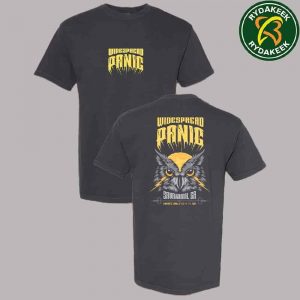 Widespread Panic Savannah Georgia 2025 Event Tee At Enmarket Arena On Oct 31-Nov1 T-Shirt Merchandise
